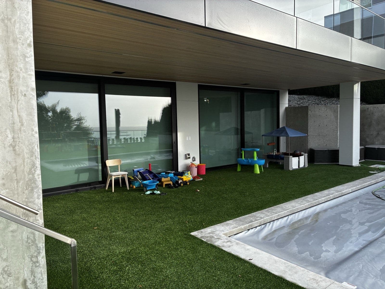 Concrete Pad & Trench for Backup Generator — Langley